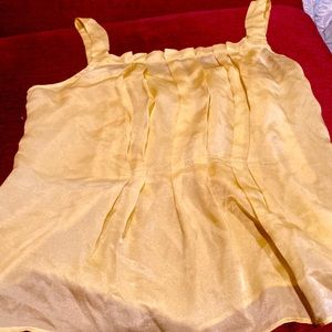 Silk J.Crew size 2 yellow camisole